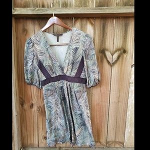 BCBG Max Azria feather dress, Size small